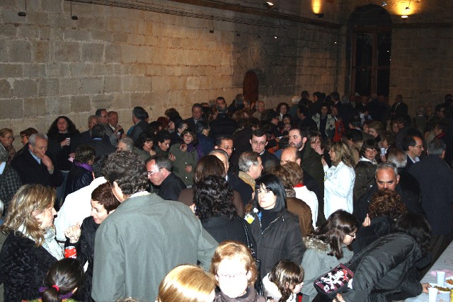 Autoridades asistentes al acto